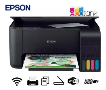 Impressora Epson A4 com Scanner, Copiadora e Wifi